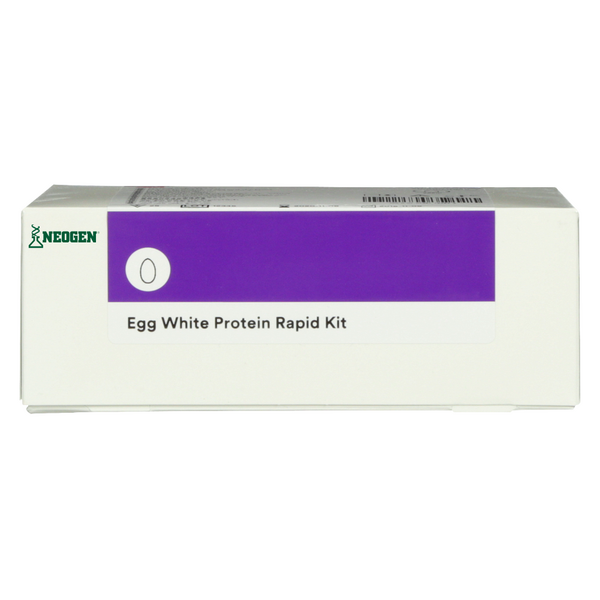 Allergen Testing - Egg White Protein Rapid Kit - Center Front In Package