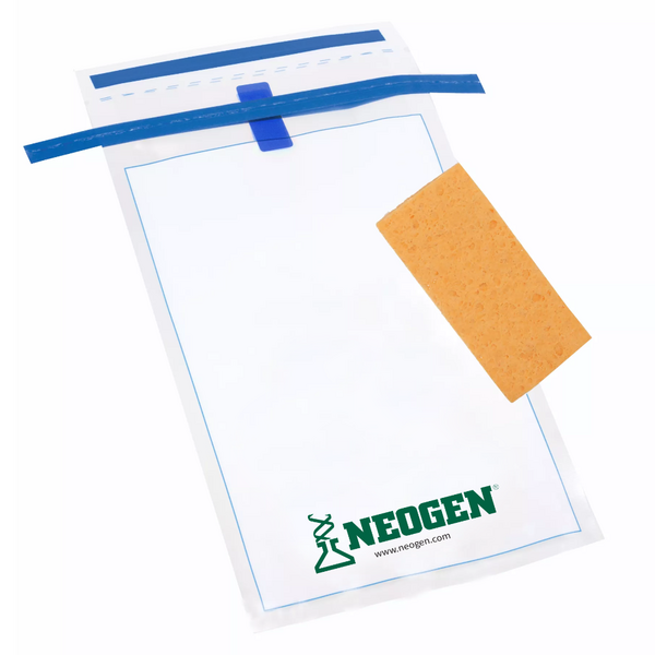 Neogen Sample Bag with Dehydrated Sponge